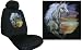 Car Truck SUV Palomino in Sunset Seat Covers 2 Black Universal Low Back with Head Res...