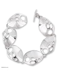 Sterling silver link bracelet, Urban Nymph