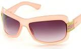 Gucci - New Gucci Gg 2901/Strass EGWMD 2901Strass Sunglasses Gradient Gray Lens Shaded Pink Frame Size: 	63-16-110