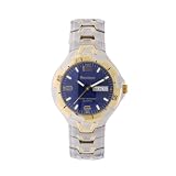 Armitron Sport 2-Tone Watch with Blue Sunray Dial