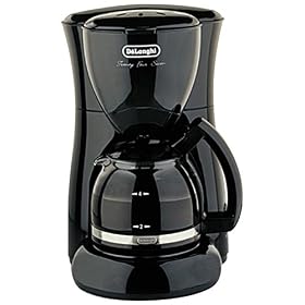 Delonghi 4-Cup Glass Carafe Coffeemaker - Black