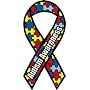 Autism Awareness 8" Car Ribbon Magnet