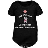 NCAA Alabama Crimson Tide Infant Black 2011 BCS National Champions Big Al Rules Creeper