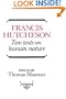 Hutcheson: Two Texts on Human Nature