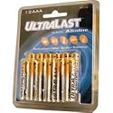 UltraLast Alkaline Battery AAA 12 Pack