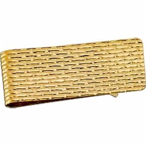 14Kt Yellow Gold Matrix Money Clip