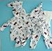 Dalmation and Fire Trucks Five Piece Set (Four preemie and newborn sizes!), Newborn 8-12 Pounds