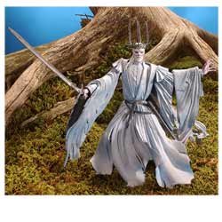 The lord of the Rings The Fellowship of the Ring Twilight Ringwraith figure- 7" inches