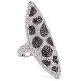 Cubic Zirconia by Kenneth Jay Lane Spear Ring,