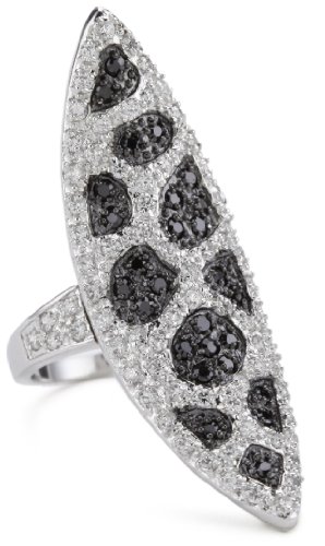 CZ by Kenneth Jay Lane Trend CZ Spear Ring, Size 7