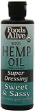 Foods Alive Sweet & Sassy 50% Hemp Oil Dressing, 8-Ounce (Pack of 2)
