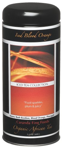 Caranda Fine Foods Organic Iced Bassa Blood Orange Herbal Tea Blend, Caffeine Free,... by Caranda Fine Foods