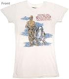 R2-D2 And C-3po Junior T-Shirt, Junk Food