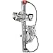 AutoandArt Replacement Passenger Rear Power Window Regulator with Lift Motor Assembly Compatible with 2000-2005 DeVille 19244837