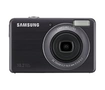 Samsung PL50 Digitalkamera (10 Megapixel, 3-fach opt. Zoom, 6,9 cm (2,7 Zoll) Display, Bildstabilisator) grau