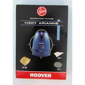 Hoover H30+ Three Layer Bag with Closure x 5 Arianne Telios