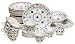 Churchill China Finlandia 45-Piece Dinnerware Set, Service for 8