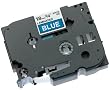 Brother 3/4 Inch x 26.2 Feet White on Blue for P-Touch (TZ545)