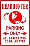 HEADHUNTER PARKING recruiter job corp sign