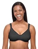 Black 34A - Microfiber Nursing Bra