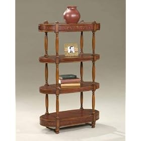 Oval Etagere in Cherry - Butler Furniture - BT-1754176 by Butler Furniture