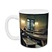 Feast Day at the Pio Albergo Trivulzio, 1892 (oil on canvas) by Angelo Morbelli - Mug - Standard Size