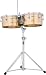 Latin Percussion LP256-BZ Tito Puente 13 and 14 Bronze Timbales
