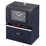 Lathem Time 4001 Automatic Model Heavy-Duty Time Recorder, Gray