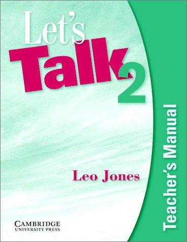 Let's Talk 2 Teacher's Manual (Let's Talk) under Pronunciation & Conversational English in The Books Store