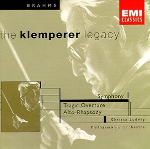 CD-Charts  Music : Brahms: Symphony No. 1; Tragic Overture; Alto Rhapsody