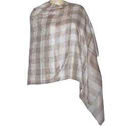 Pure Pashmina Shawl for Winter India Apparel Handcrafted Gift 82 x 30 inches