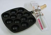 TAKOYAKI PAN WITH 12 MOLDS