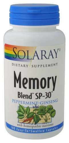 Solaray - Memory Blend Sp-30, 100 capsules