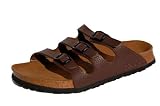 Sale Birkenstock Riviera Brown Pebble Grain Birko-Flor