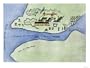 Fort Frontenac on Lake Ontario, 1600S, at the Head of the St. Lawrence River, Now Kingston, Ontario Giclee Poster Print, 40x30