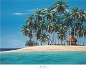 Tiki Time Decorative Art Poster Print by Ron Peters, 40x32