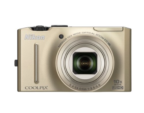 Nikon Coolpix S8100 12.1 MP CMOS Digital Camera 