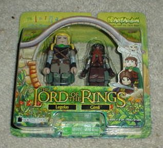 Childrens Toyshop  Toys : Lord of the Rings Mini Mates Twin Packs Legolas & Gimli