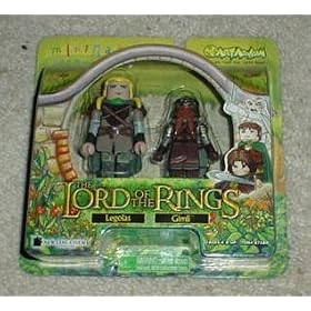 The Lord of the Rings: Legolas and Gimli Mini Mates by New Line Cinema