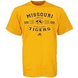 adidas Missouri Tigers Black & Gold Forever T-shirt