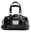 Coach 15914 Poppy Leather Satchel Bag Purse Black