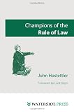 Champions of the rule of law