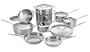Cuisinart 77-17 Chef's Classic Stainless 17-Piece Cookware Set