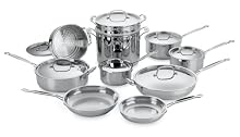 Cuisinart 77-17 Chef s Classic Stainless 17-Piece Cookware Set