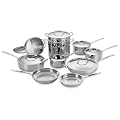 Cuisinart 77-17 Chef's Classic Stainless 17-Piece Cookware Set