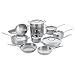 Cuisinart 77-17 Chef's Classic Stainless 17-Piece Cookware Set