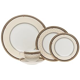 Royal Doulton Baroness 5-Piece Dinnerware Place Setting, Service for 1 by Dinnerware