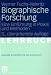 Books : Biographische Forschung. Eine Einführung in Praxis und Methoden.