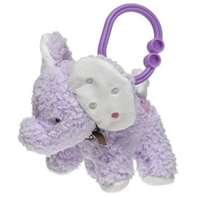 Carter's Starters Elephant Fuzzy Sound Vibration in Purple by carter's