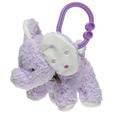 Carters Starters Elephant Fuzzy Sound Vibration In Purple